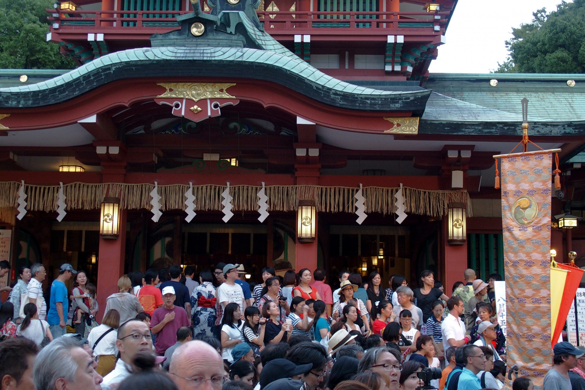 深川富岡八幡宮 陰祭り 旅の途中