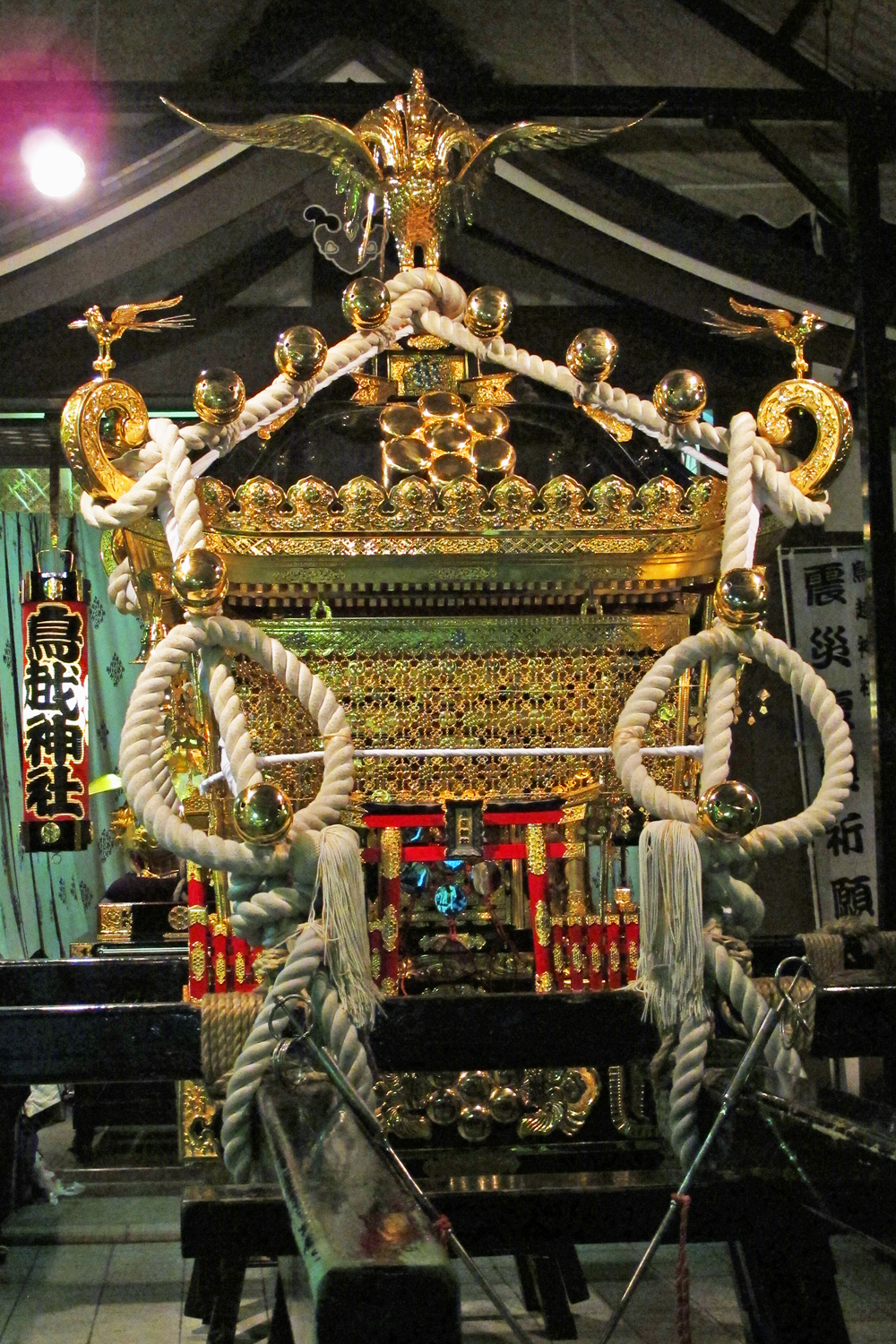 鳥越神社例大祭 本社神輿宮入り 旅の途中